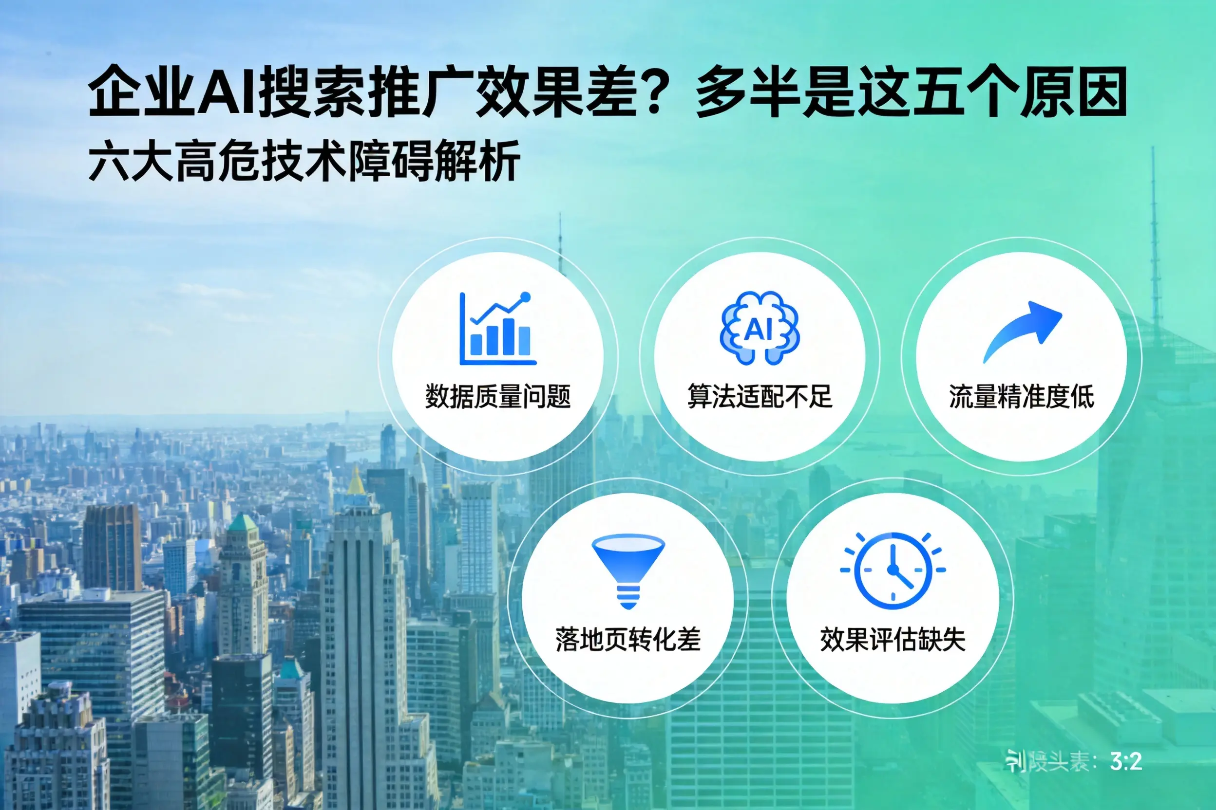 安福企业AI搜索推广效果差?多半是这五个原因